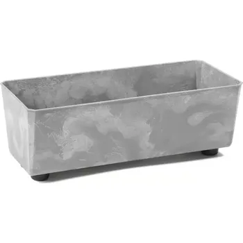 Obal na květináč Obal Saga 375x170 Šedý Beton LA306-70