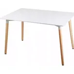 Stůl Bergen 140x80 Bílý
