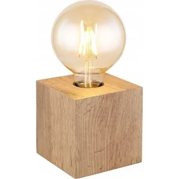 Lampička DŘEVĚNÁ STOLNÍ LAMPA GLOBO ERNA 15655T