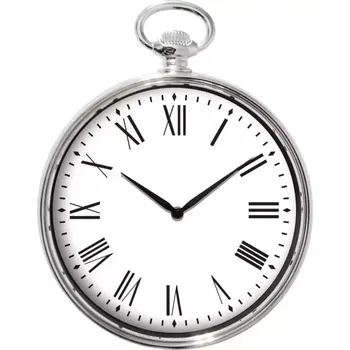 Hodiny Hodiny nástěnné relic 38,4x30x5cm chrom