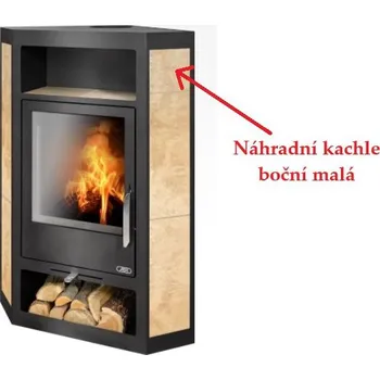 ABX - náhradní kachle boční malá pro kamna LAHTI