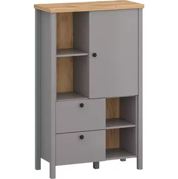 Kancelářská sestava Regál Melini Gray c 1d2s