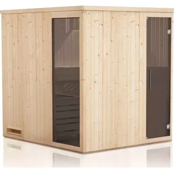 Sauna Sauna PERHE 2020 s oknem