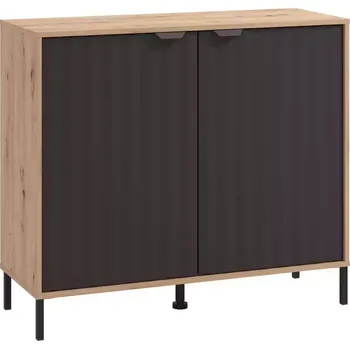 Kancelářská sestava Komoda Vandea 2K2V artisan/černá 11013747