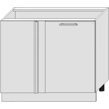 Kuchyňská Skříňka Bono Dnp Pl bílá alaska/bílá