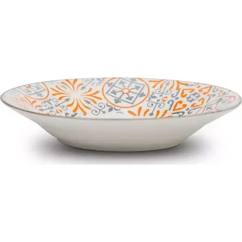 Talíř Talíř porcelán Maiolica orange hluboký 22.5cm