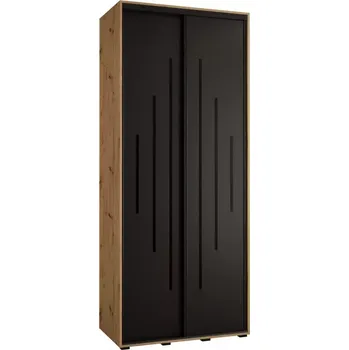 Předsíňová stěna Skříň 45 Canaris 12 110 artisan/černá/černá