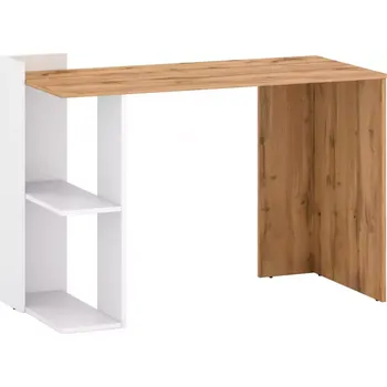 Kancelářská sestava Psací Stůl Stil 1 122cm Dub Wotan/Bílý