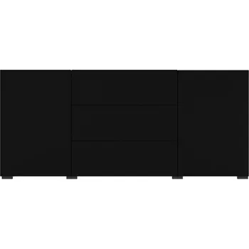 Kancelářská sestava Komoda Ava 2D3S 26 černá/černá