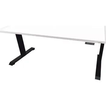 Kancelářská sestava Psací Stůl Low Elektr. Bílý 120x60x1,8 Model 0