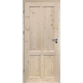 Interiérové dveře Finskie plné 60L sukaté nelakované