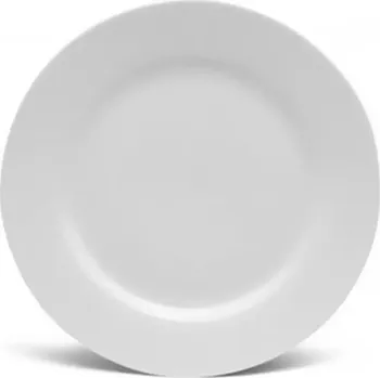 Talíř Talíř kulatý mělký 23cm bílý