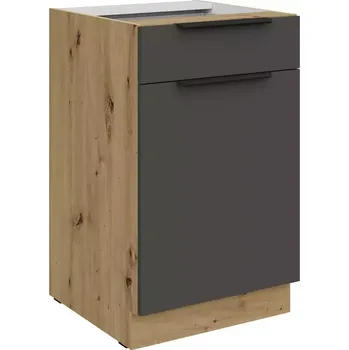 Kuchyňská skříňka Aria GR/AR Anti Fingerprint 50d 1f 1s Bb