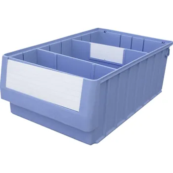 Úložný box VISO TR 4214 skladový box , (š x v x h) 234 x 140 x 400 mm, modrá, 1 ks