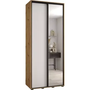 Předsíňová stěna Skříň 45 Canaris 3 110 artisan/bílá/černá