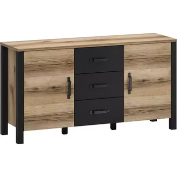 Komoda Komoda 2d3s Derby E Light + Black