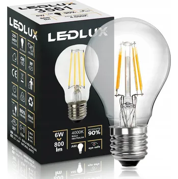 Žárovka LED žárovka Ledlux E27 6W