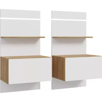 Noční stolek Noční stolek Whiteheaven LNBK211STB-M604 2 kusy