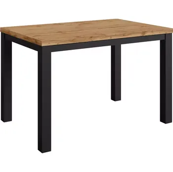 Jídelní set Stůl Oskar d120 černá/wotan