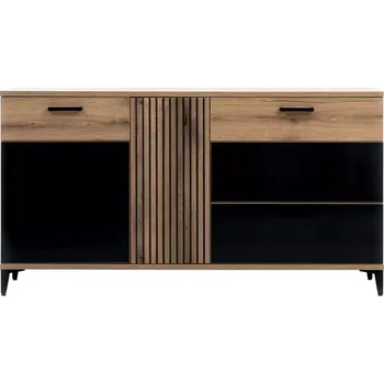 Předsíňová stěna Komoda Aris As03 dub evoke/černá