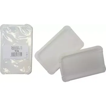 kempingová skříňka Tácek papírový 48125 č.3 11 x 17 cm 15 ks