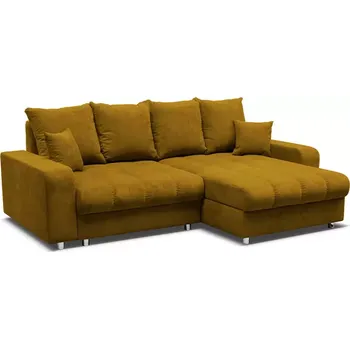 Sedací souprava Rohová sedací souprava Rodos P/L žlutá Whisper 10