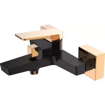 Vodovodní baterie Baterie vanová Royal Black Rose Gold