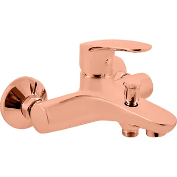 Vodovodní baterie AMUR - Vanová baterie, Zlatá Růžová - kartáčovaná AM754.5ZRK, RAV Slezák