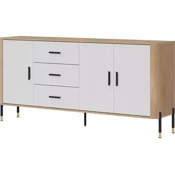 Ložnicová sestava Komoda Dante DT07 dub cremona/bílá