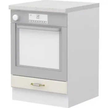 Kuchyňská skříňka Kuchyňská skříňka Evergreen R-60-R/4 ivorymat