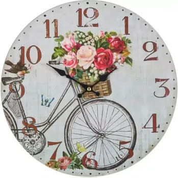 Hodiny Hodiny nástenné Bicycle 34cm