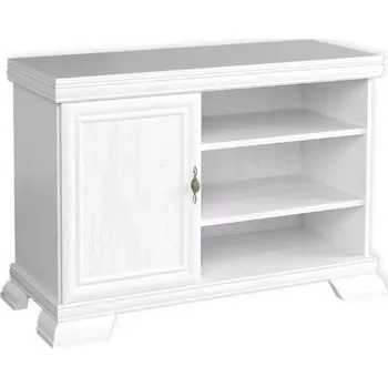 Obývací stěna TV Stolek Kora 108cm Bílá, KRT