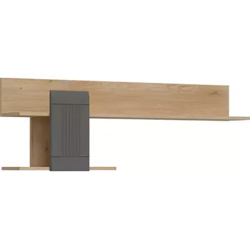 Półka Milton ML10 dub crem torro šedá