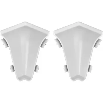 Kuchyňská pracovní deska Roh vnitřní pro lištu k pracovní desce BL44 bílý lesk 062P