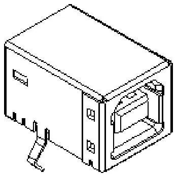 Elektrický konektor Molex Molex MOL Micro Solutions 670688000 USB konektor Typ B, 1 ks