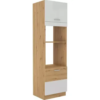 Kuchyňská skříňka Artisan Bílý lesk 60dpm-210 2f