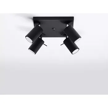 Stropní svítidlo Tigus 4 černá