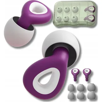 Silikonové vložky do uší Stopky pro lepší spánek V POUZDRU 3