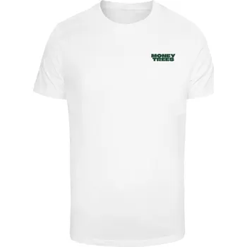 Pánské tričko Urban Classics Pánské tričko s krátkým rukávem Demisill bílá 4XL