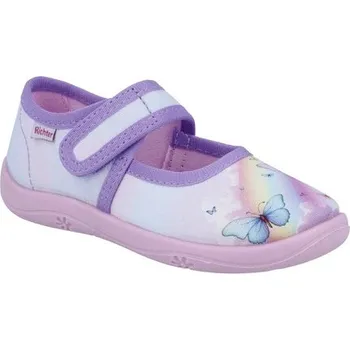 Dívčí bačkory Dětské přezůvky papučky Richter 9150 3296 1411 Rainbow Velikost: 30