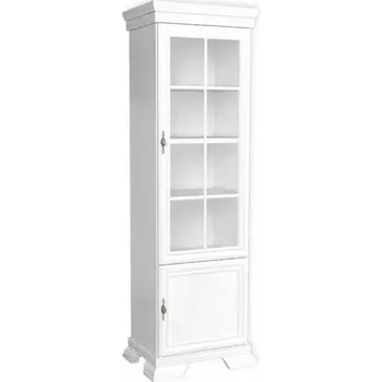 Obývací stěna Vitrína Kora 58cm bílá borovice Andersen, KRW1
