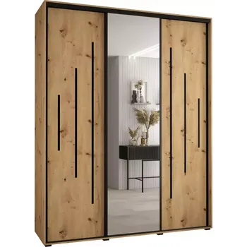 Předsíňová stěna Skříň 45 Canaris 13 190 artisan/černá