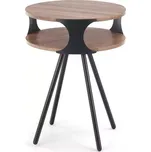 Konferenční stolek Kirby tmavý dub sonoma/černá