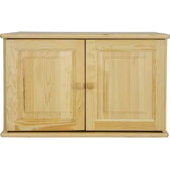 Šatní skříň Nástavec Skříň z Borovice SF143 surové