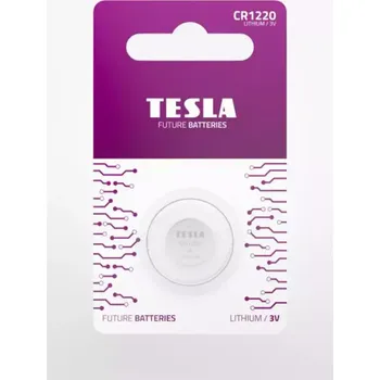 Článková baterie Baterie Tesla CR 1220