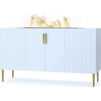 Elektrický krb Prins 1000 R baby blue