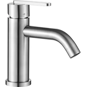 Vodovodní baterie Baterie umyvadlová Rea Ontario nikl kartáčovaný