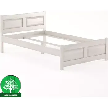 Ložnicová sestava Postel Buk Lk109–120x200 bělené