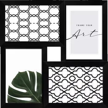 Rám na obraz Rámeček fotky 49 černá