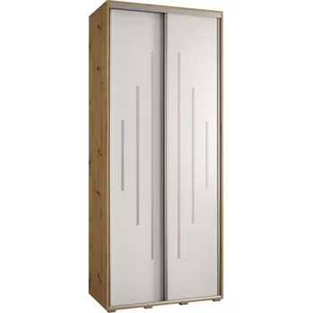 Předsíňová stěna Skříň 45 Canaris 12 120 artisan/bílá/silver